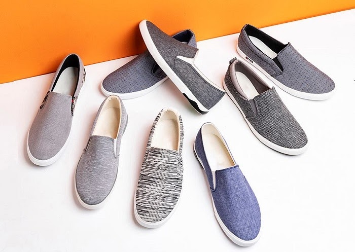 hình ảnh cách phối đồ với giày slip on nam