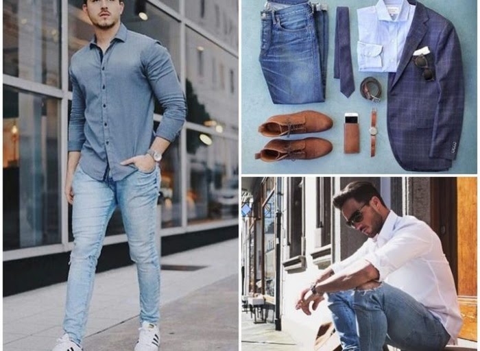 hình ảnh cách phối quần jeans với giày