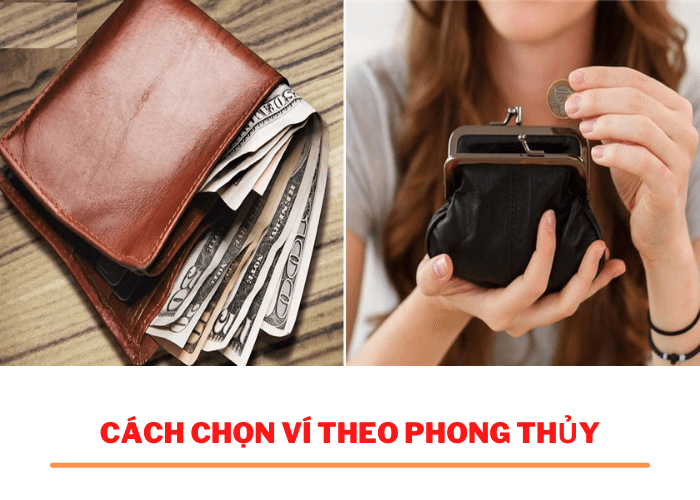 chọn ví theo phong thủy